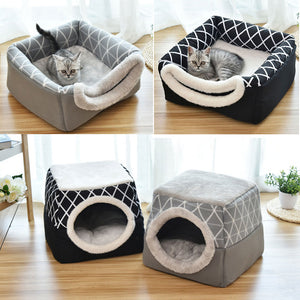 Soft Nest Cat Bed Cave - Polly's Pet Products