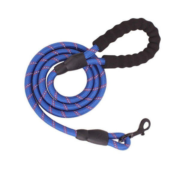 Reflective Durable Rope Large Dog Leash - Polly's Pet Products